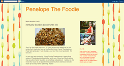 Desktop Screenshot of penelopethefoodie.com